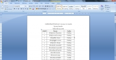 รายชื่อนักเรียนเข้าร่วมโครงการ Science for Health